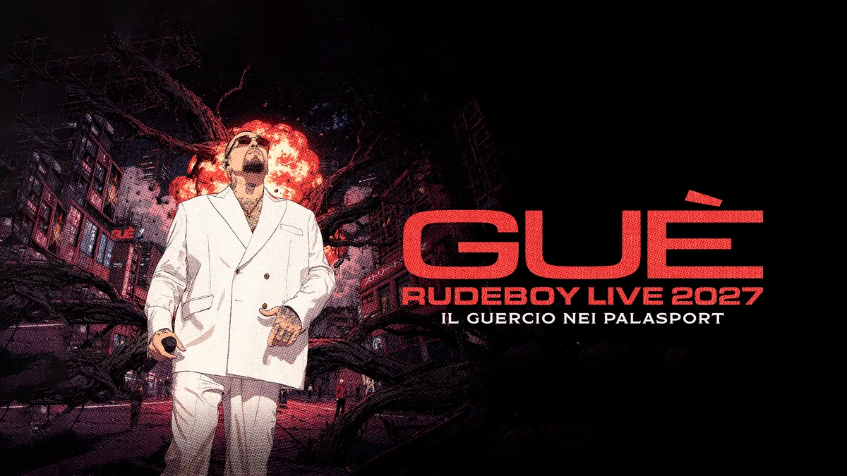Promotional artwork for GUÈ - LIVE 2027