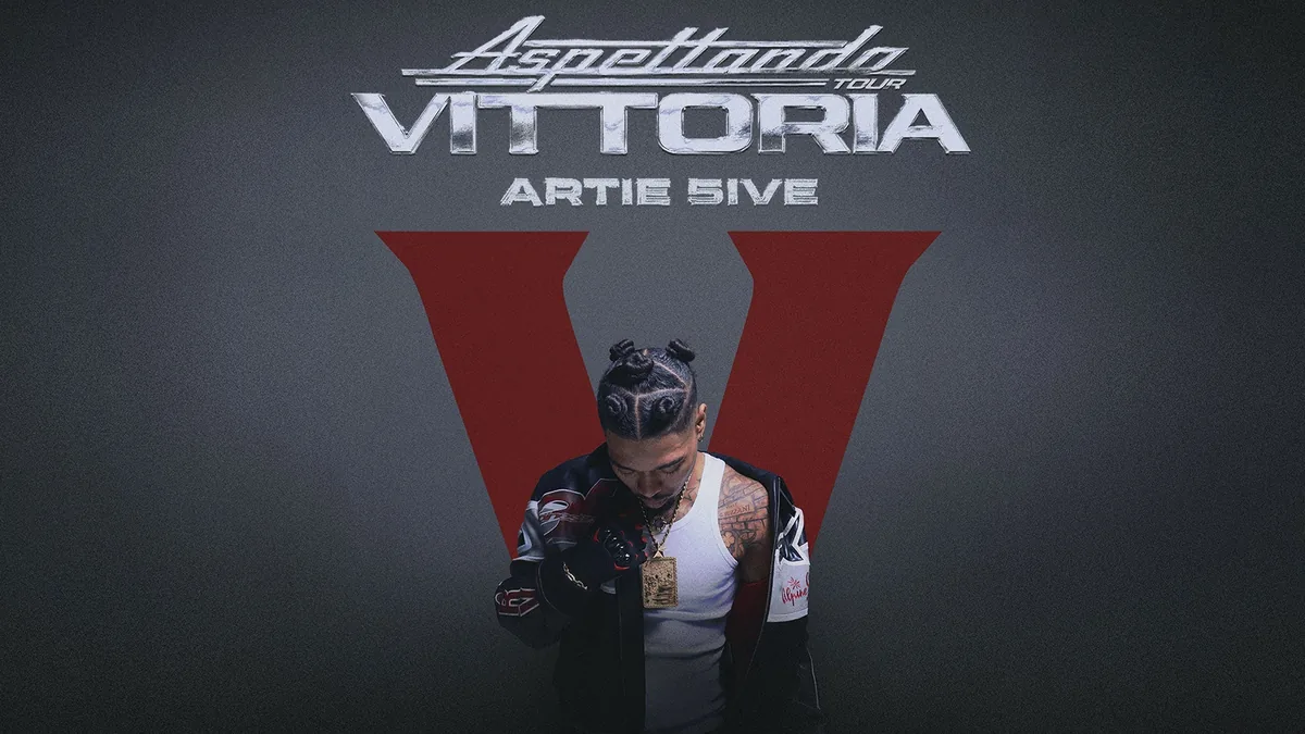 Promotional artwork for ARTIE 5IVE - Aspettando Vittoria Tour 2026