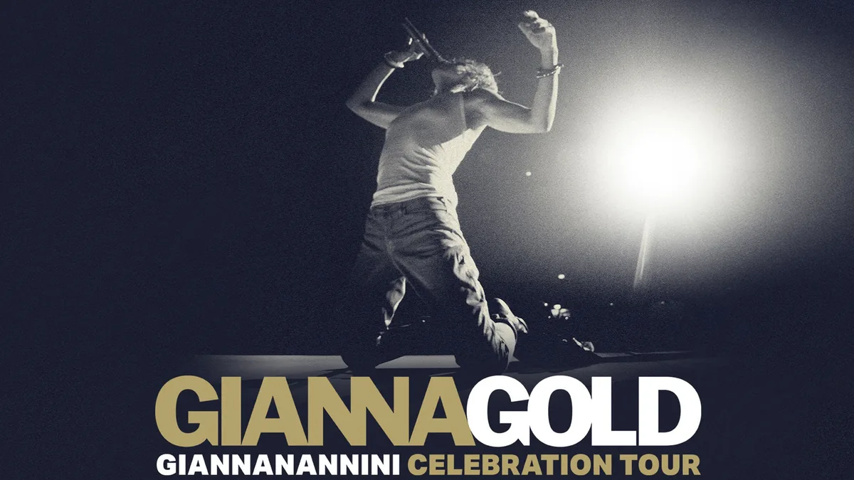 Promotional artwork for Gianna Nannini | GIANNAGOLD